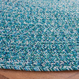 safavieh clearance braided bra201k teal rug