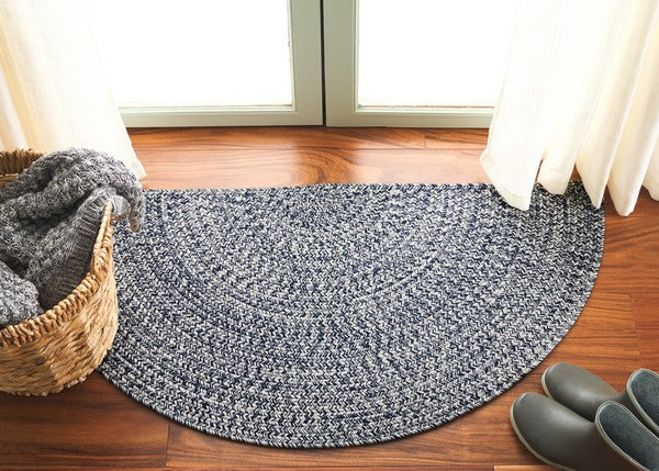 safavieh clearance braided bra201n dark blue rug