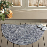 safavieh clearance braided bra201n dark blue rug
