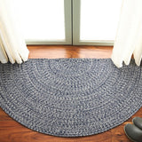 safavieh clearance braided bra201n dark blue rug
