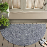 safavieh clearance braided bra201n dark blue rug