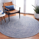 safavieh clearance braided bra201n dark blue rug