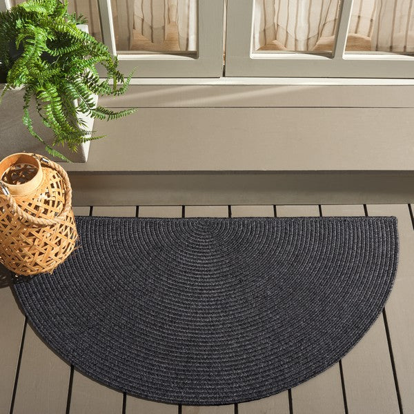 safavieh clearance braided bra201z black rug