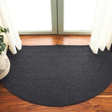 safavieh clearance braided bra201z black rug