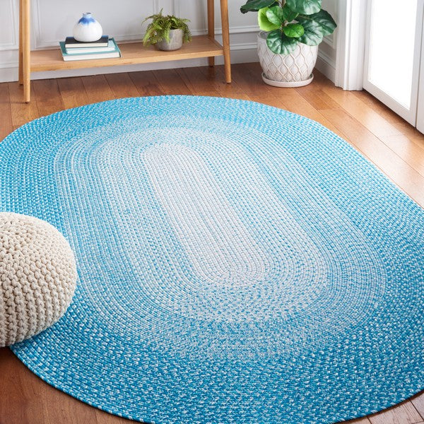 safavieh clearance braided bra220j aqua rug