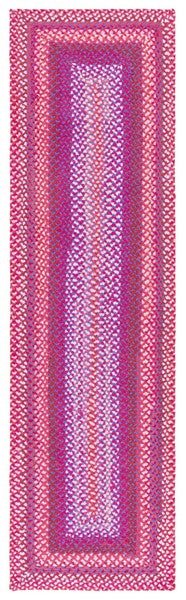 safavieh clearance braided bra823q red rug