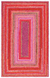 safavieh clearance braided bra823q red rug