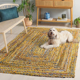 safavieh clearance braided brd210d yellow rug