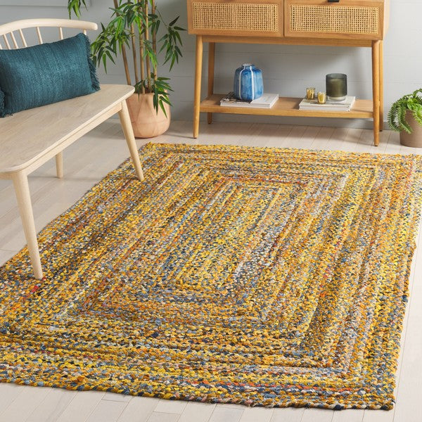 safavieh clearance braided brd210d yellow rug