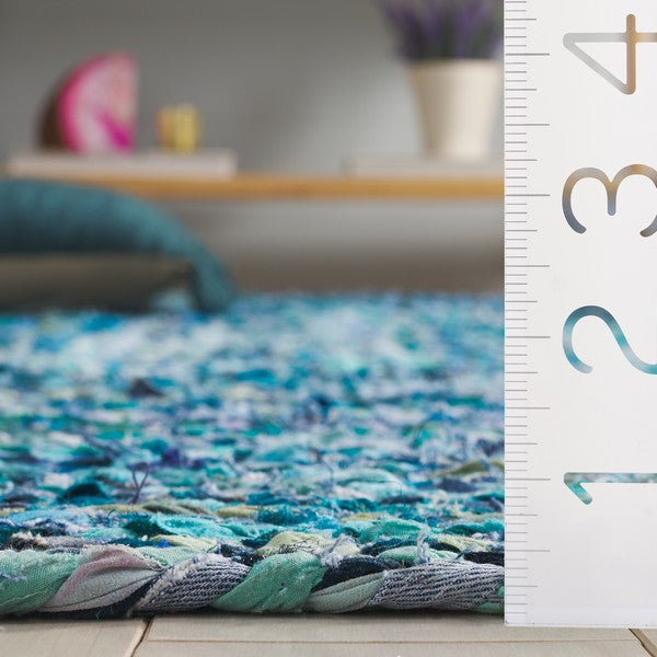 safavieh clearance braided brd210j teal rug