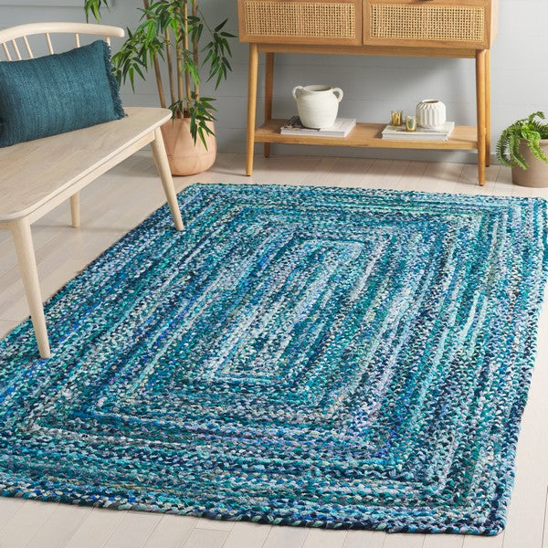 safavieh clearance braided brd210j teal rug