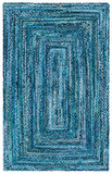 safavieh clearance braided brd210j teal rug