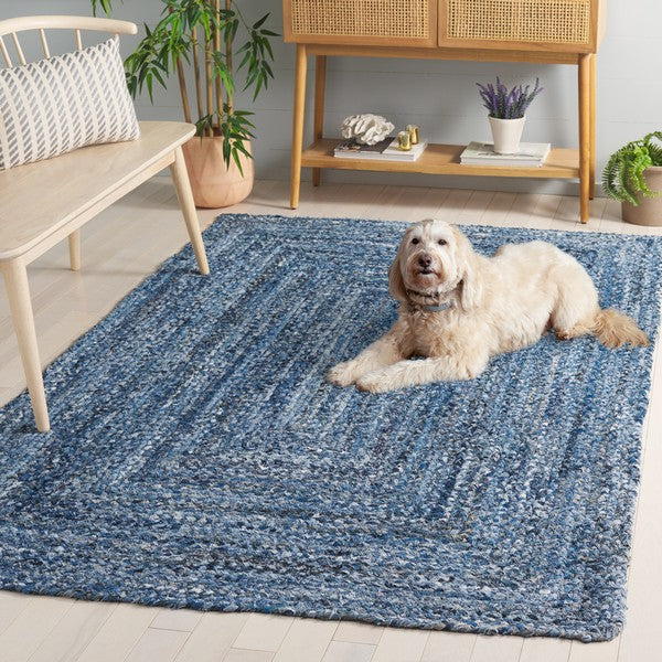 safavieh clearance braided brd210l denim rug