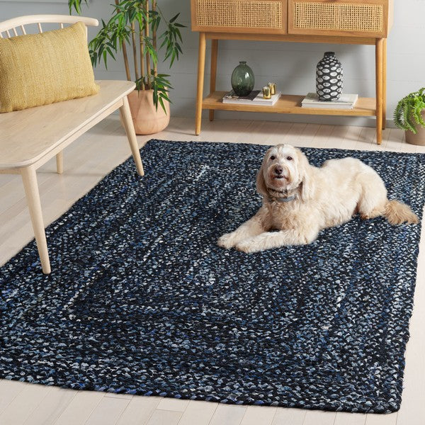 safavieh clearance braided brd210m black rug