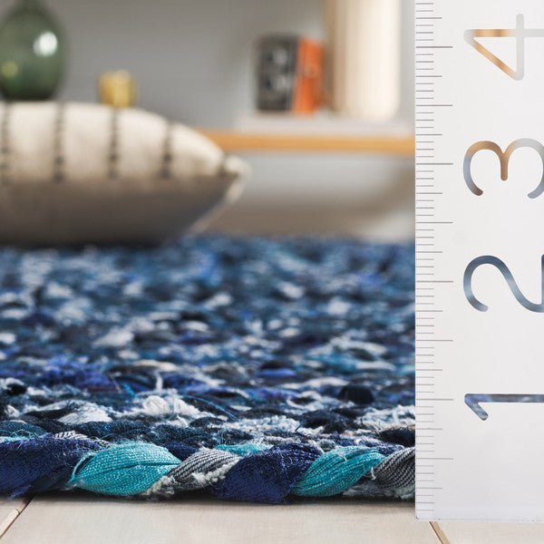 safavieh clearance braided brd210n navy rug