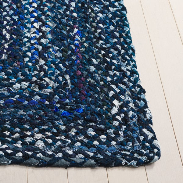 safavieh clearance braided brd210n navy rug