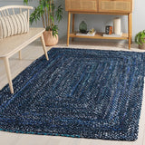 safavieh clearance braided brd210n navy rug