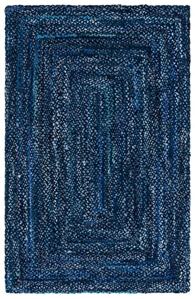 safavieh clearance braided brd210n navy rug