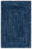 safavieh clearance braided brd210n navy rug