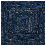 safavieh clearance braided brd210n navy rug