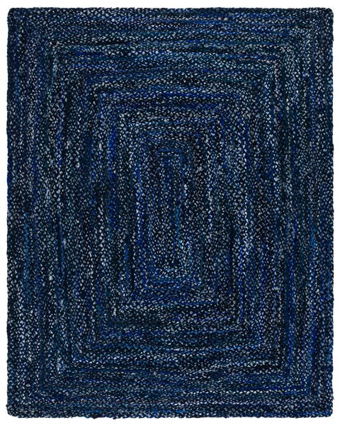 safavieh clearance braided brd210n navy rug