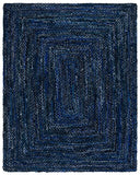 safavieh clearance braided brd210n navy rug