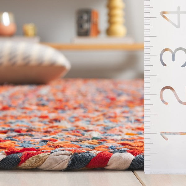 safavieh clearance braided brd210p orange rug