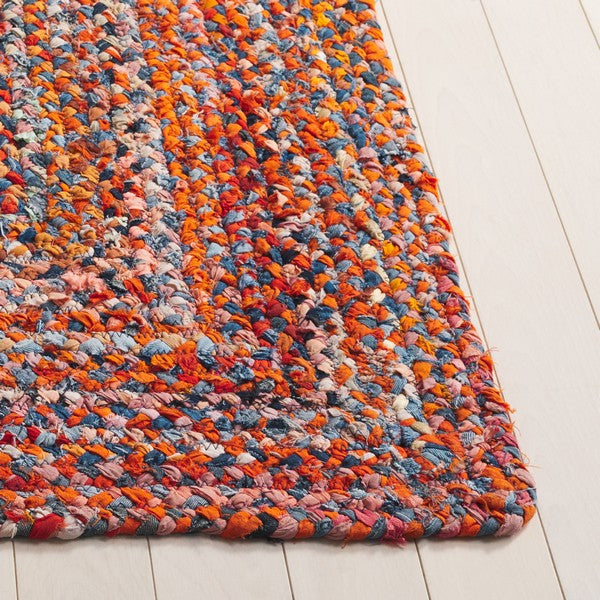 safavieh clearance braided brd210p orange rug