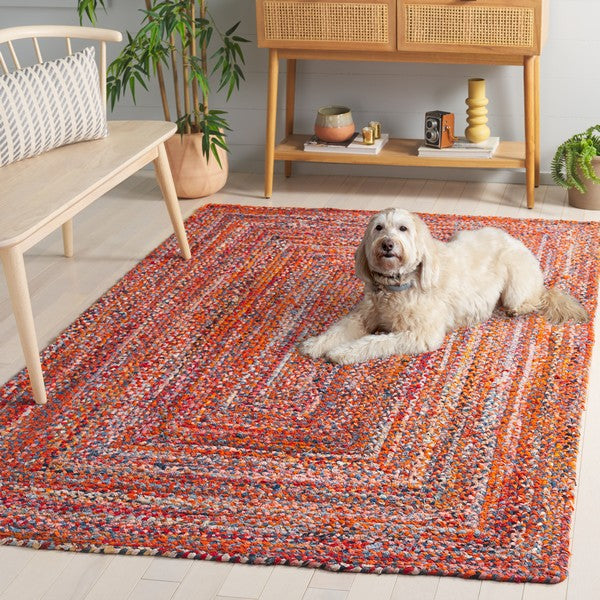 safavieh clearance braided brd210p orange rug
