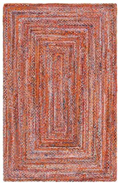 safavieh clearance braided brd210p orange rug