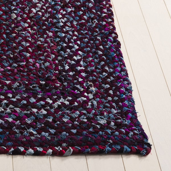 safavieh clearance braided brd210v purple rug