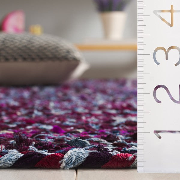 safavieh clearance braided brd210v purple rug