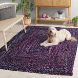 safavieh clearance braided brd210v purple rug