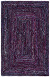 safavieh clearance braided brd210v purple rug