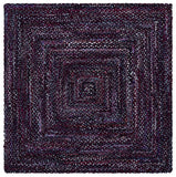 safavieh clearance braided brd210v purple rug