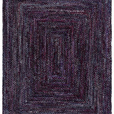 safavieh clearance braided brd210v purple rug