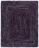 safavieh clearance braided brd210v purple rug