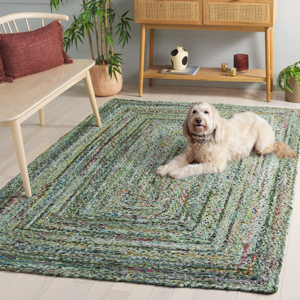 safavieh clearance braided brd210w light green rug