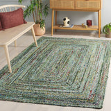 safavieh clearance braided brd210w light green rug
