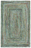 safavieh clearance braided brd210w light green rug