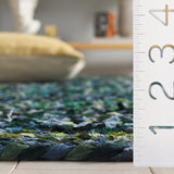safavieh clearance braided brd210y dark green rug