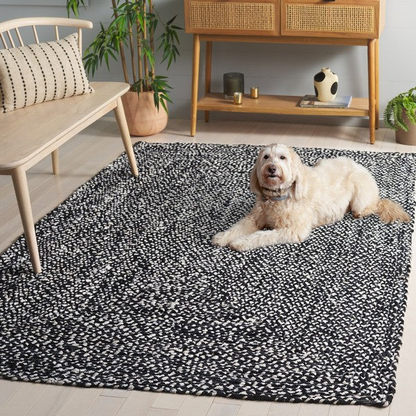 safavieh clearance braided brd210z black rug