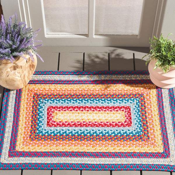 safavieh clearance braided brd308q red rug