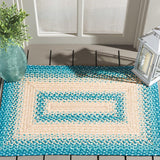 safavieh clearance braided brd311m blue rug