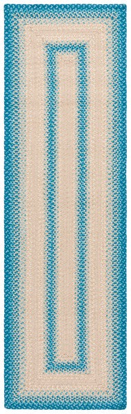 safavieh clearance braided brd311m blue rug