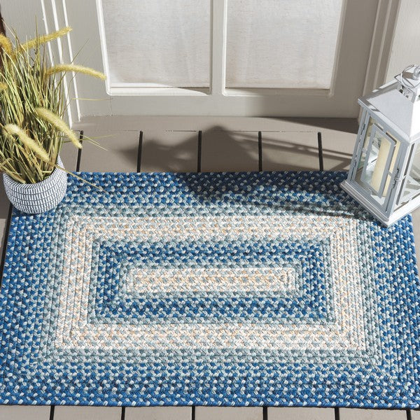 safavieh clearance braided brd311n navy rug