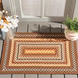 safavieh clearance braided brd313t brown rug