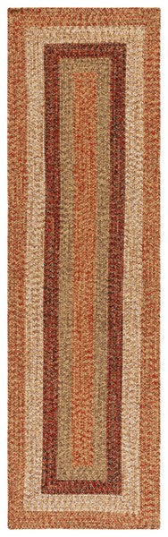 safavieh clearance braided brd318p rust rug
