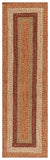 safavieh clearance braided brd318p rust rug