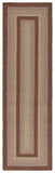 safavieh clearance braided brd320t dark brown rug